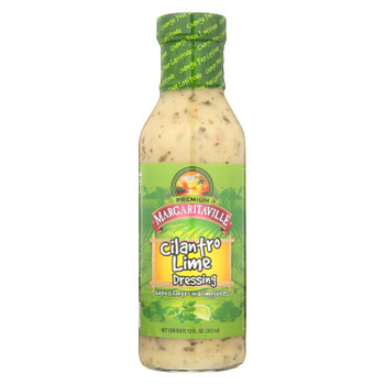 Margaritaville Premium Cilantro Lime Dressing  - Case of 6 - 12 FZ Margaritaville Premium Cilantro Lime Dressing  - Case of 6 - 12 FZ