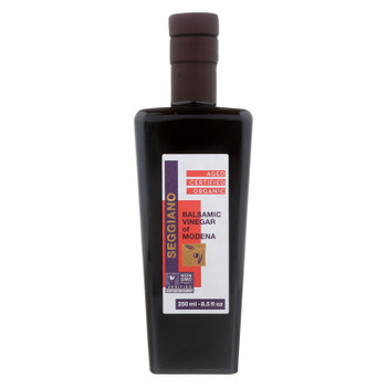Seggiano Aged Balsamic Vinegar Of Modena  - Case of 6 - 8.5 FZ Seggiano Aged Balsamic Vinegar Of Modena  - Case of 6 - 8.5 FZ
