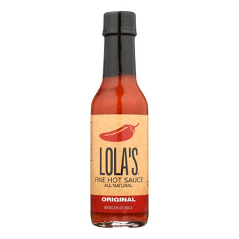 Lola's Fine Hot Sauce Fine Hot Sauce - Case of 12 - 5 FZ Lola's Fine Hot Sauce Fine Hot Sauce - Case of 12 - 5 FZ