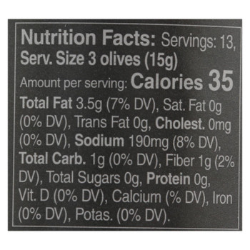 Mina - Olives Purple Beldi - Case of 6 - 12.5 OZ Mina - Olives Purple Beldi - Case of 6 - 12.5 OZ