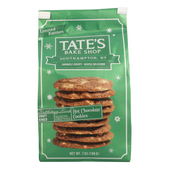 Tate's Bake Shop - Cookies Hot Chocolate - Case of 12 - 7 OZ