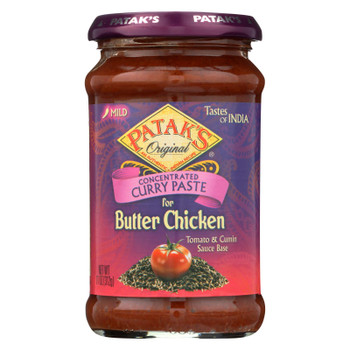 Patak's Concentrated Curry Paste For Butter Chicken - Case of 6 - 11 OZ