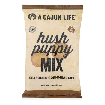 A Cajun Life - Mix Hush Puppy - Case of 6 - 1 LB A Cajun Life - Mix Hush Puppy - Case of 6 - 1 LB