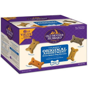 Old Mother Hubbard - Biscuits Dog Asst Flavors - Case of 1 - 6 LB