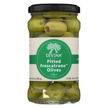 Divina - Olives Pitted Frescatrano - Case of 6 - 4.9 OZ