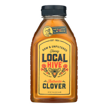 Local Hive Raw & Unfiltered Honey - Case of 6 - 16 OZ