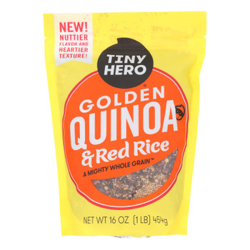 Tiny Hero Golden Quinoa & Red Rice - Case of 6 - 16 OZ