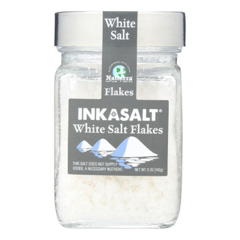 Natierra White Salt Flakes - Case of 6 - 5.00 OZ