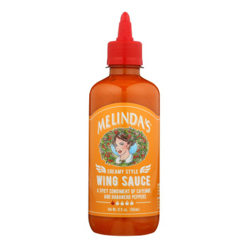 Melinda's - Wing Sauce Creamy Cayn Habane - Case of 6 - 12 OZ Melinda's - Wing Sauce Creamy Cayn Habane - Case of 6 - 12 OZ