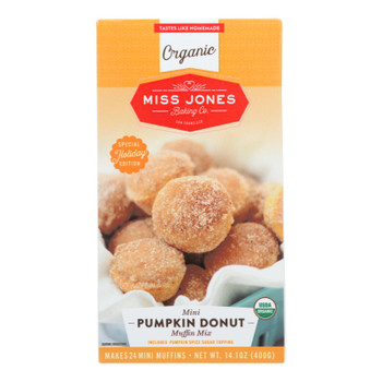 Miss Jones Baking Co - Muffin Mix Pumpkin Dnut - Case of 6 - 14.10 OZ