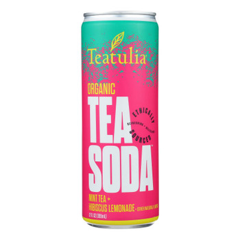 Teatulia - Soda Mint Tea - Case of 12 - 12 FZ Teatulia - Soda Mint Tea - Case of 12 - 12 FZ