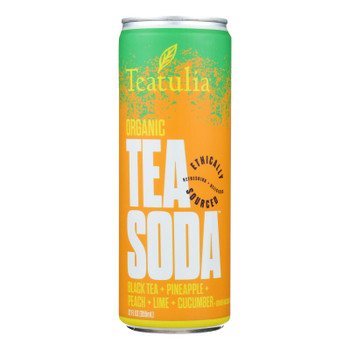 Teatulia - Soda Black Tea - Case of 12 - 12 FZ
