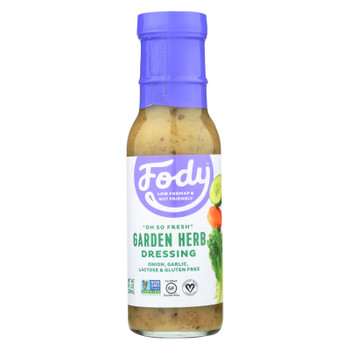 Fody Food Company - Dressing.salad Grdn Herb - Case of 6 - 8 FZ