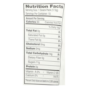 Yummyearth Organic Tropical Fruit Snacks - Case of 12 - 6.2 OZ