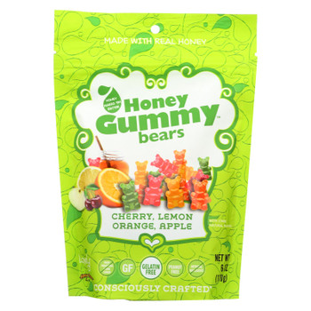 Lovely Candy - Gummy Fruit Honey - Case of 12 - 6 OZ