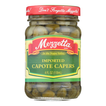 Mezzetta's Capote Capers  - Case of 12 - 4 OZ Mezzetta's Capote Capers  - Case of 12 - 4 OZ