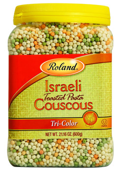 Roland Products - Couscous Isrl Tri-colored - Case of 4 - 21.16 OZ