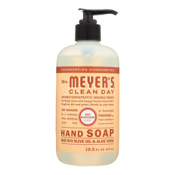 Mrs.meyers Clean Day - Hand Soap Liquid Oat Blossom - Case of 6 - 12.5 FZ Mrs.meyers Clean Day - Hand Soap Liquid Oat Blossom - Case of 6 - 12.5 FZ
