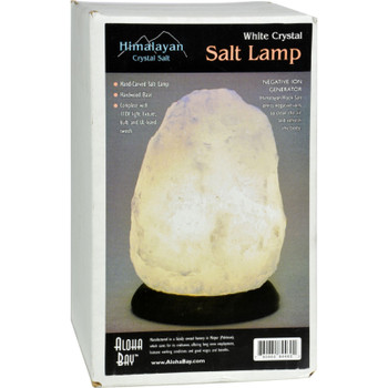 Himalayan Salt - Himalayan Salt Lmp Wht 8in - 1 Each - CT