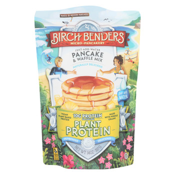 Birch Benders - Pnck@wfl Mix Plnt Protn - Case of 6 - 14 OZ Birch Benders - Pnck@wfl Mix Plnt Protn - Case of 6 - 14 OZ