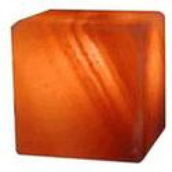 Himalayan Salt - Salt Cube Lamp 4in Cube - 1 Each - CT