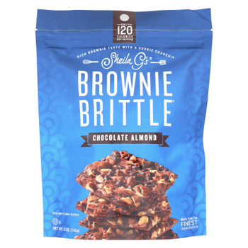 Sheila G's - Brownie Brittle Chocolate Almond - Case of 12 - 5 OZ Sheila G's - Brownie Brittle Chocolate Almond - Case of 12 - 5 OZ