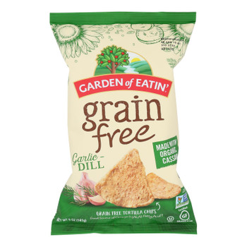 Garden Of Eatin' - Tort Chip Green Free Dill - Case of 12 - 5 OZ Garden Of Eatin' - Tort Chip Green Free Dill - Case of 12 - 5 OZ