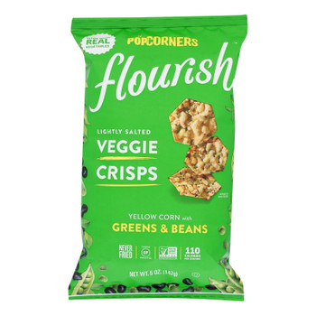 Popcorners Lightly Salted Veggie Crisps - Case of 12 - 5 OZ Popcorners Lightly Salted Veggie Crisps - Case of 12 - 5 OZ