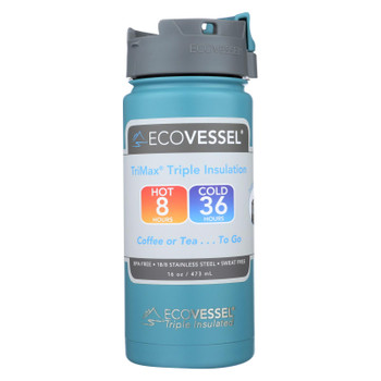 Ecovessel Perk Triple Insulated Coffee And Tea Mug  - Case of 6 - 16 OZ