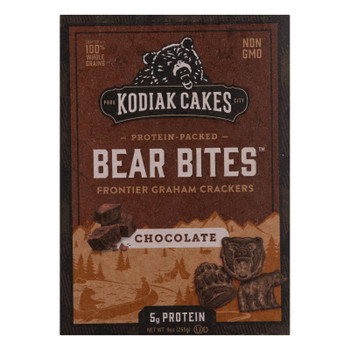 Kodiak Cakes - Cracker Graham Chocolate - Case of 8 - 9 OZ Kodiak Cakes - Cracker Graham Chocolate - Case of 8 - 9 OZ
