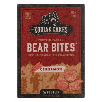 Kodiak Cakes - Cracker Graham Cinnamon - Case of 8 - 9 OZ Kodiak Cakes - Cracker Graham Cinnamon - Case of 8 - 9 OZ