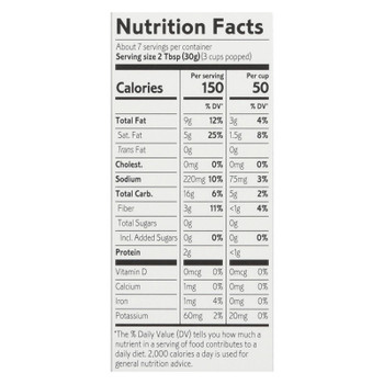 Tiny But Mighty Butter Heirloom Popcorn  - Case of 8 - 7.5 OZ Tiny But Mighty Butter Heirloom Popcorn  - Case of 8 - 7.5 OZ