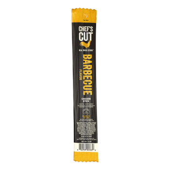 Chef's Cut Real Jerky Real Snack Sticks Barbecue  - Case of 48 - 1 OZ Chef's Cut Real Jerky Real Snack Sticks Barbecue  - Case of 48 - 1 OZ