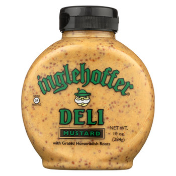 Inglehoffer - Mustard Deli Squeeze - Case of 6 - 10 OZ Inglehoffer - Mustard Deli Squeeze - Case of 6 - 10 OZ