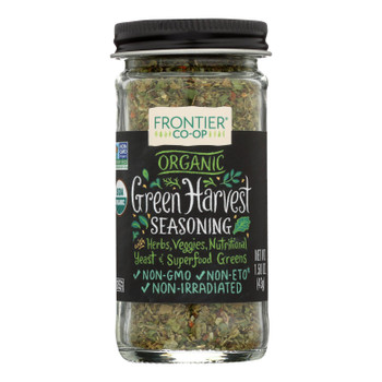 Frontier Herb - Seasng Blend Green Hrvst - Case of 12 - 1.50 OZ Frontier Herb - Seasng Blend Green Hrvst - Case of 12 - 1.50 OZ