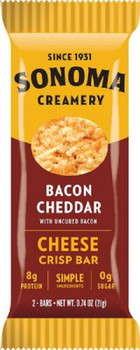 Sonoma Creamery Cheese Crisp Bar - Case of 12 - .8 OZ