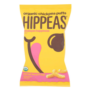 Hippeas - Chckpea Puff Himlyn - Case of 12 - 4 OZ Hippeas - Chckpea Puff Himlyn - Case of 12 - 4 OZ