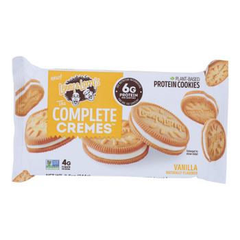 Lenny & Larry's - Creme Cookie Vanilla - Case of 6 - 8.6 OZ Lenny & Larry's - Creme Cookie Vanilla - Case of 6 - 8.6 OZ