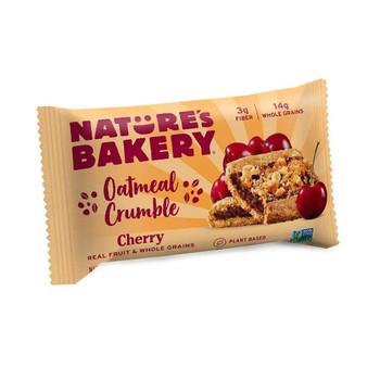 Nature's Bakery - Oatmeal Crumble Cherry - Case of 6 - 8.46 OZ Nature's Bakery - Oatmeal Crumble Cherry - Case of 6 - 8.46 OZ