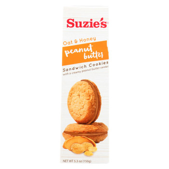 Suzie's - Cookie Peanut Butter Sandwich - Case of 12 - 5.30 OZ Suzie's - Cookie Peanut Butter Sandwich - Case of 12 - 5.30 OZ