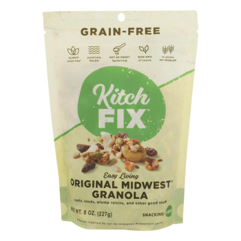 Kitchfix - Granola Green Fr Original - Case of 6 - 8 OZ Kitchfix - Granola Green Fr Original - Case of 6 - 8 OZ