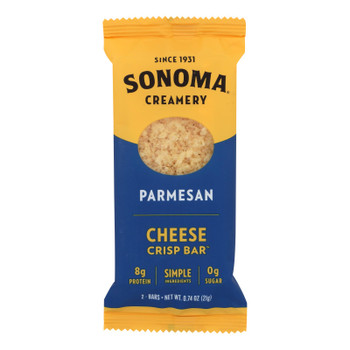Sonoma Creamery Parmesan Cheese Crisp Bar - Case of 12 - .74 OZ Sonoma Creamery Parmesan Cheese Crisp Bar - Case of 12 - .74 OZ