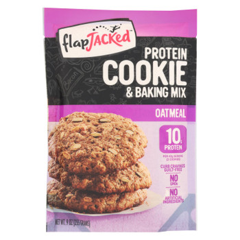Flapjacked - Cookie Mix Oatmeal Prot - Case of 6 - 9 OZ