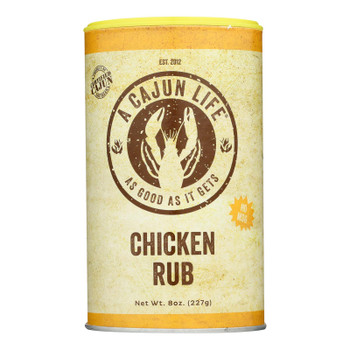 A Cajun Life - Rub Chicken - Case of 6 - 8 OZ