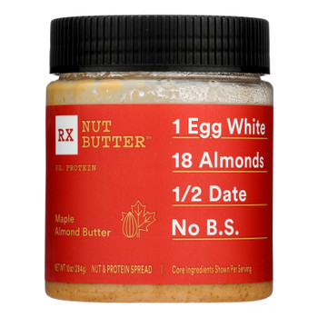 Rxbar - Nut Butter Almond Maple - Case of 6 - 10 OZ Rxbar - Nut Butter Almond Maple - Case of 6 - 10 OZ