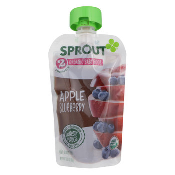 Sprout Foods Inc - Baby Food Appl&blubrry - Case of 12 - 3.5 OZ