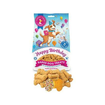 Claudia's Canine Bakery - Dog Treats Happy Bday - Case of 6 - 8 OZ