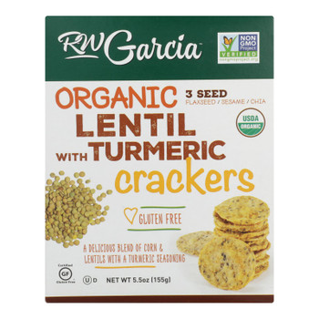 R. W. Garcia - Cracker 3 Seed Lntl Tur - Case of 6 - 5.5 OZ R. W. Garcia - Cracker 3 Seed Lntl Tur - Case of 6 - 5.5 OZ