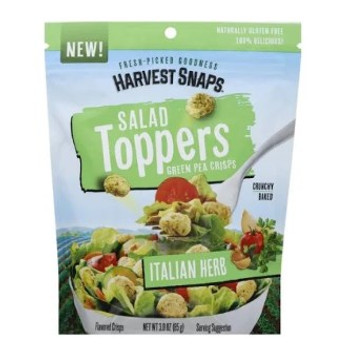 Calbee Snapea Crisp - Hrvst Snap Sld Tppr Ital - Case of 12 - 3 OZ