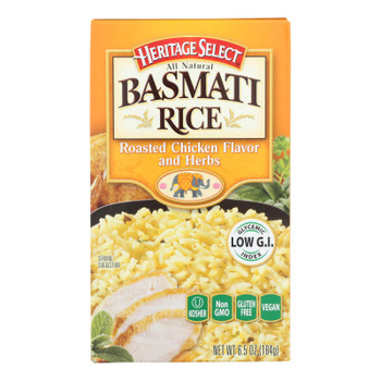 Heritage Select - Rice Roasted Chckn&herb Orzo - Case of 6 - 6.5 OZ